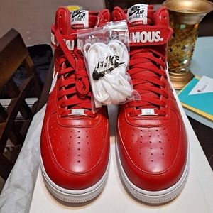 NIKE AIR FORCE 1 HIGH RED SUPREME OG